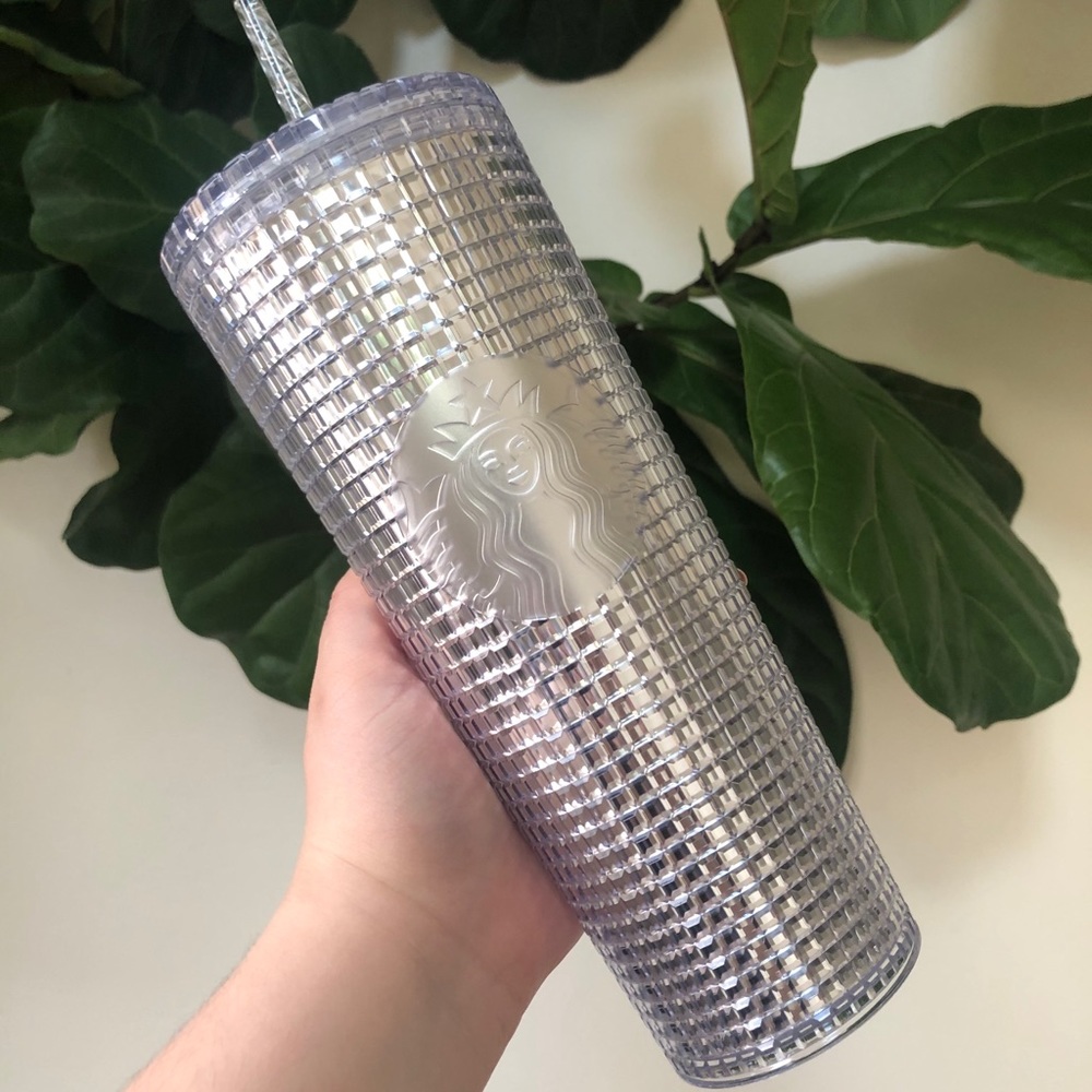 Starbucks Silver studded tumbler - Christmas 2020